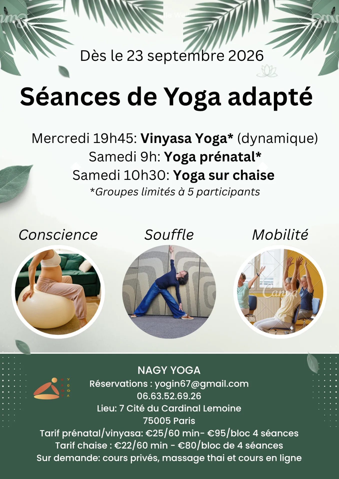 Photo de couverture de Nagy Yoga