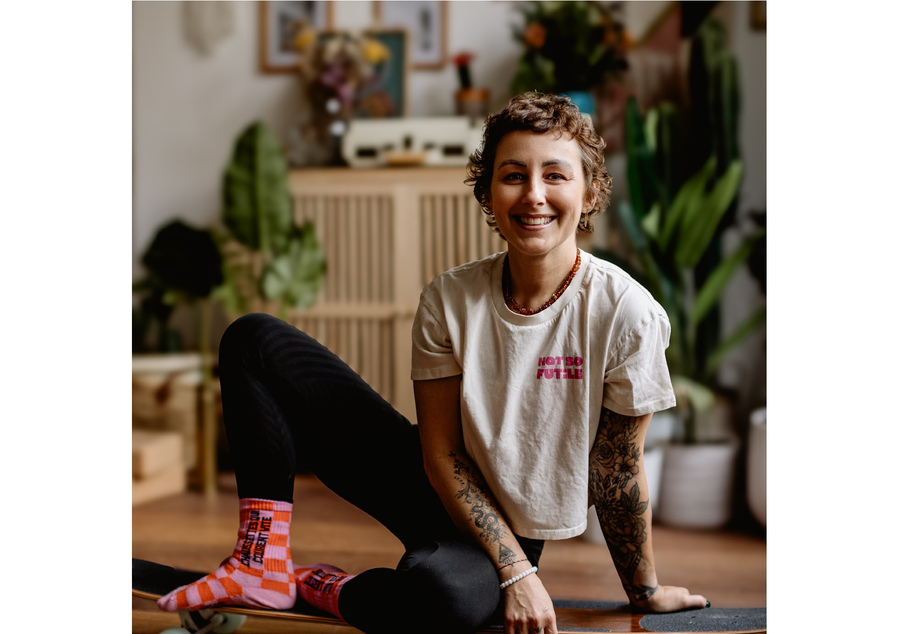 Portrait de Magali ROUSSEAU- NOT SO FUTILE YOGA