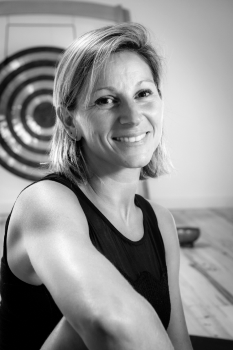 Portrait de Balasana Yoga Postural